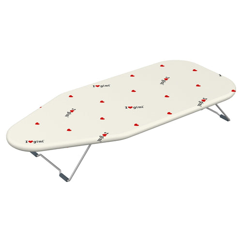Asse da stiro in acciaio verniciato 73x32 cm con foderina in cotone pollicino