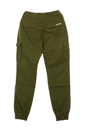 DOLLY NOIRE Pantalone Lungo Uomo Cargo Ripstop Green da uomo