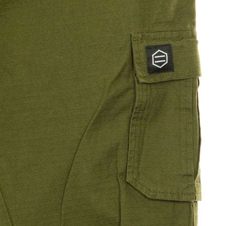 DOLLY NOIRE Pantalone Lungo Uomo Cargo Ripstop Green da uomo