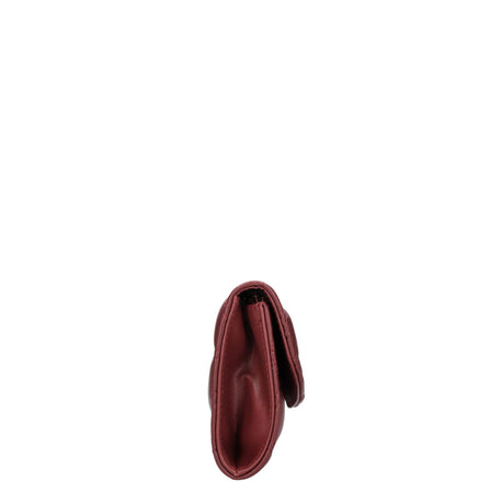la carrie Portafogli Rosso da donna