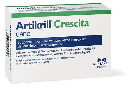 Artikrill Crescita 30 compresse cane