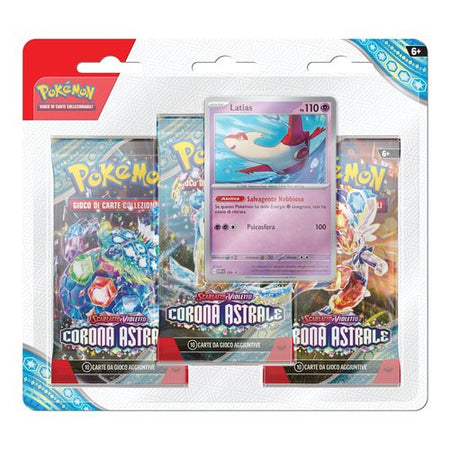 Carte gioco Gamevision PK60556 POKEMON Scarlatto e Violetto Corona Ast
