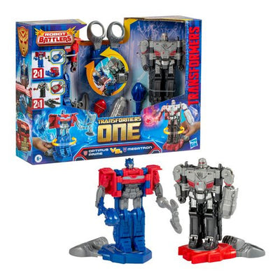Robot Battlers Optimus Prime & Megatron TRANSFORMERS Hasbro F92075L0