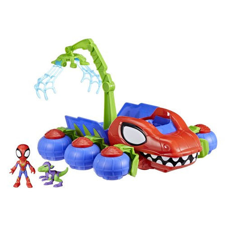 Dino Webs Crawler con personaggio SPIDEY Hasbro F94805L0