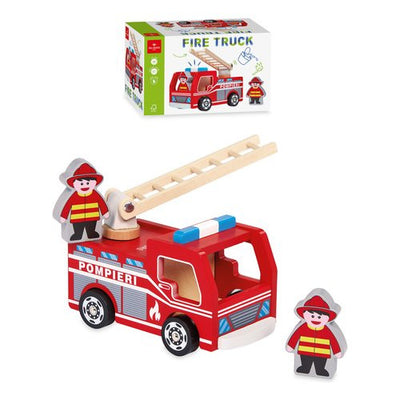 Prime attività Dal Negro 54107 Fire Truck veicolo pompieri legno