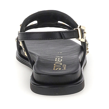 Stonefly sandali donna Gemma 4 black con borchie 223741