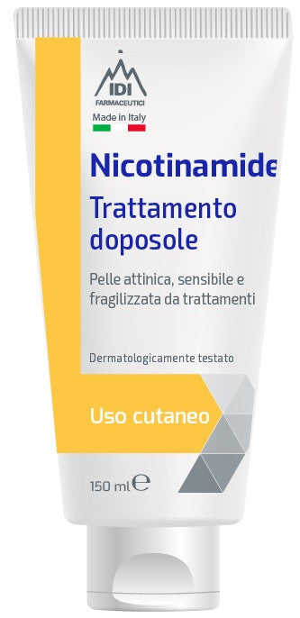 Nicotinamide trattamento dopos
