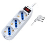 Multipresa 3 Posti Italiana Bipasso / Schuko con spina 10A