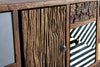 Mobile porta TV Dhaval per interno 140 x 40 x 48h cm
