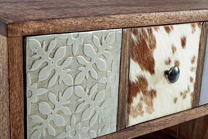 Mobile porta TV "Dhaval" per interno 140 x 40 x 48h cm