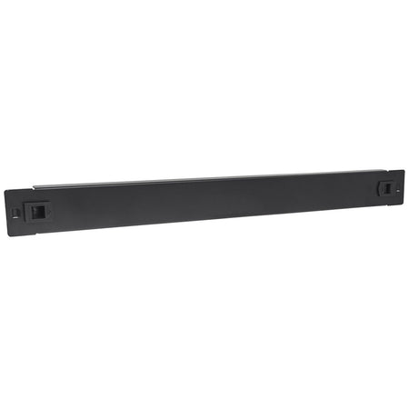 Pannello Cieco Toolless a Clip per Armadi Rack 19'' 1U Nero