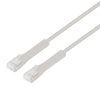 Cavo di rete Patch in Rame Cat. 6A F/FTP Pieghevole FlexiBoot Slim Grigio 2 m