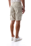 40WEFT shorts e bermuda uomo 40weft nick 2122/1653 - 6874/1187 w1725 ecru da uomo