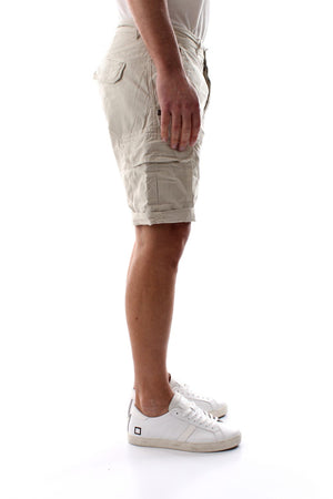 40WEFT shorts e bermuda uomo 40weft nick 2122/1653 - 6874/1187 w1725 ecru da uomo