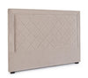 Testiera per letto Ahura con struttura in compensato da 160 x 8 x 120 cm