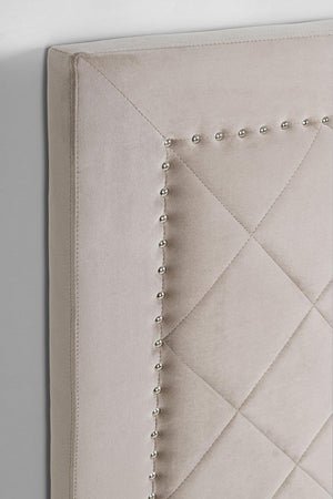 Testiera per letto "Ahura" con struttura in compensato da 160 x 8 x 120 cm