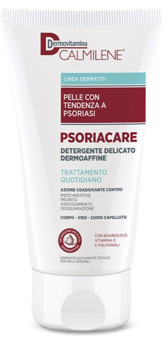 Dermovitamina calmilene psoriacare detergente delicato per il trattamento quotidiano della psoriasi 200ml