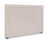 Testiera per letto Ahura con struttura in compensato da 160 x 8 x 120 cm