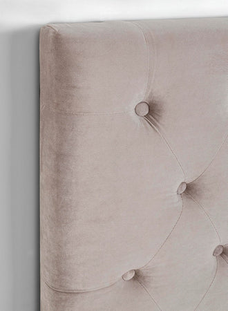 Testiera per letto "Caspar" con struttura in compensato da 160 x 8 x 120 cm