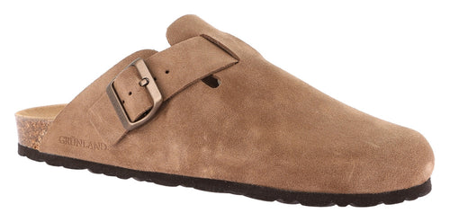 Grunland Sabot da uomo Robi in crosta col. tortora CB1800