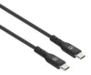 Cavo USB-C&trade Maschio/Maschio USB 2.0 2m Nero