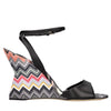 Missoni Scarpe con Tacco Nero da donna