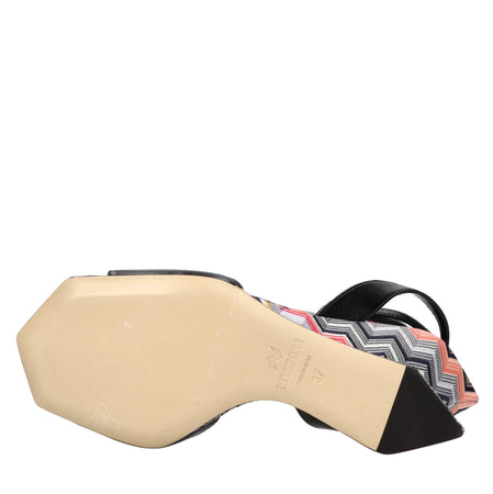 Missoni Scarpe con Tacco Nero da donna