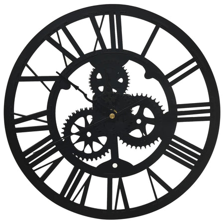 Orologio da Parete in Acrilico 30 centimetri Design Unico e Particolare Nero