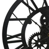 Orologio da Parete in Acrilico 30 centimetri Design Unico e Particolare Nero