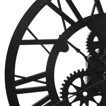 Orologio da Parete in Acrilico 30 centimetri Design Unico e Particolare Nero