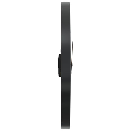 Orologio a Parete in Ferro e Legno di Ulivo 35x4,5 cm Design Retrò Decorativo