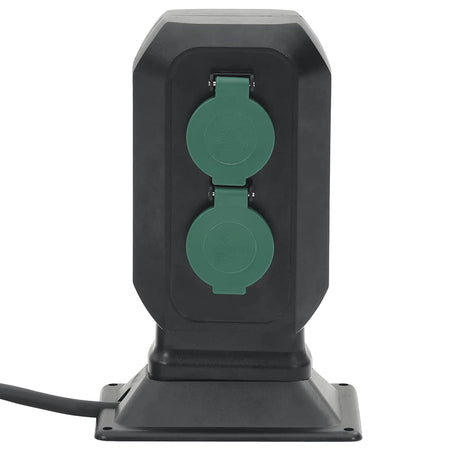 Presa da Esterno con Picchetto 2 Vie 15,5x11x24cm 3680 W Ampie applicazioni