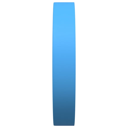 Orologio da Parete Polistirene Vetro 25,5x4cm Design Versatile Blu con Disegno