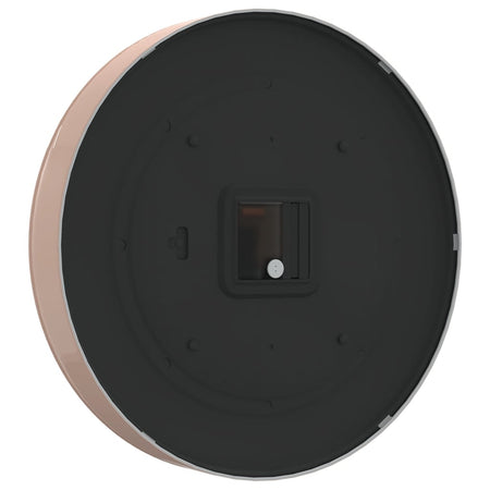 Orologio da Parete 29,5 x 4 cm Polistirene e Vetro Design Versatile Oro e Bianco