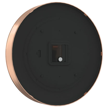 Orologio da Parete Polistirene e Vetro 29,5x4cm Versatile ed Elegante Oro e Blu