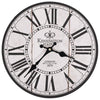 Orologio da Parete in MDF Resistente Design Retrò London 30 cm Bianco e nero