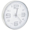 Orologio da Parete in PP Resistente Design moderno e Raffinato 30 cm Argento