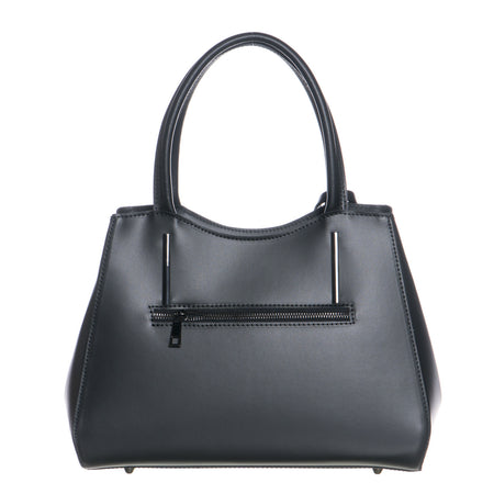 Aragona - Borsa da Donna Nera In Vera Pelle