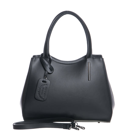 Aragona - Borsa da Donna Nera In Vera Pelle