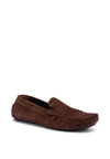 Frau mocassini uomo driver in velour brown 12B0