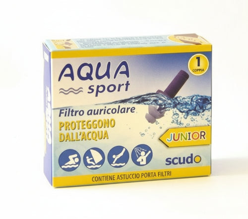 Earplug scudo aquasport jun 2p