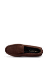 Frau mocassini uomo driver in velour brown 12B0