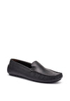 Frau mocassini uomo driver in pelle black nero 12M0