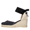 Missoni Scarpe con Tacco Blu da donna