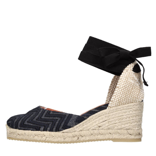 Missoni Scarpe con Tacco Blu da donna