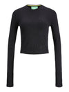 JJXX t-shirt donna jjxx 12224416 valentina black da donna