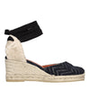 Missoni Scarpe con Tacco Blu da donna