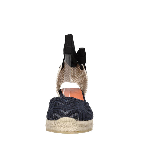 Missoni Scarpe con Tacco Blu da donna