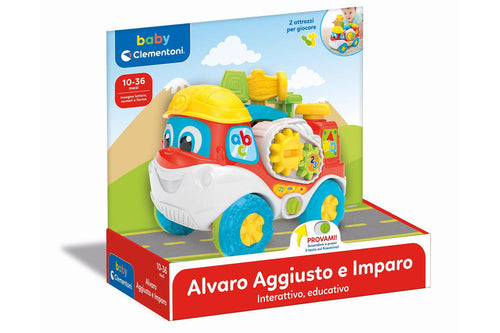 Alvaro Aggiusto e Imparo Baby Clementoni