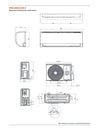 Condizionatore GEHPM 12000 BTU Monosplit Inverter in R32 Wifi intergato Grundig GEHPM121